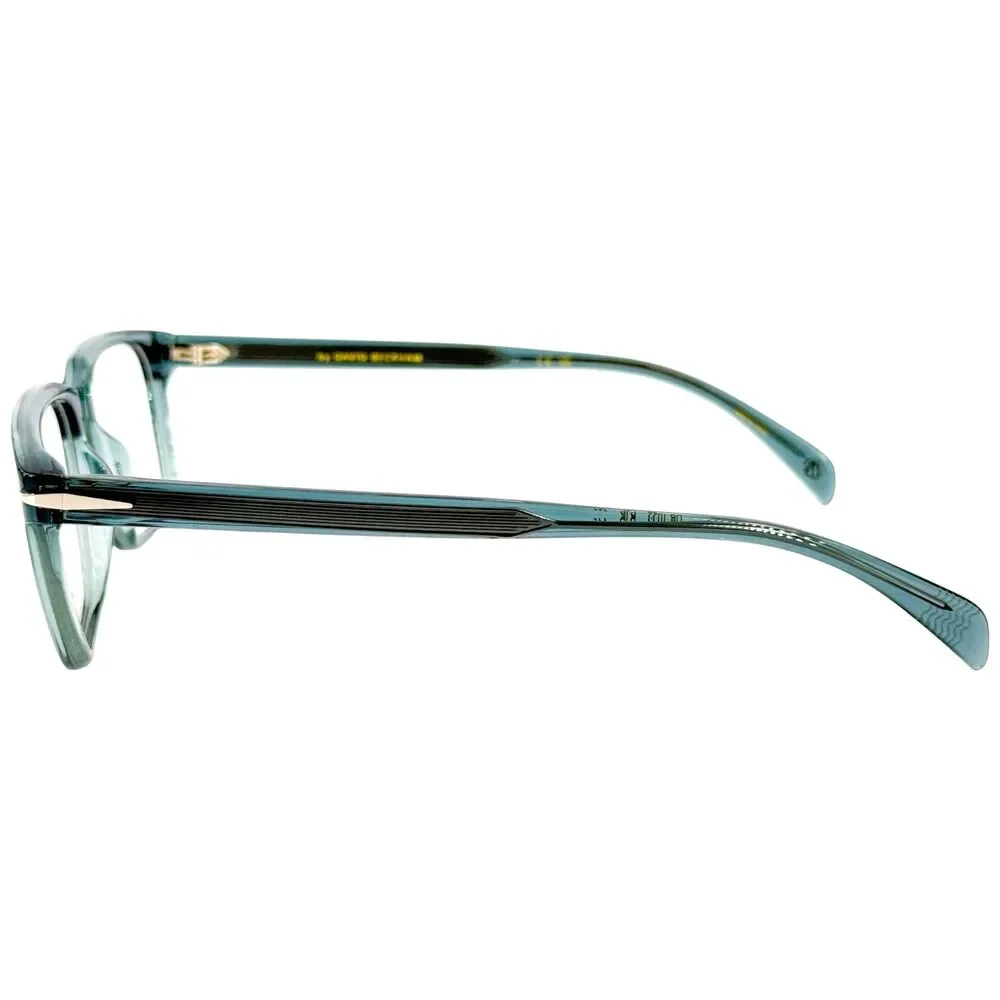 David Beckham DB1022 Mens Plastic Eyeglass Frame PJP Blue 52-16 w Case